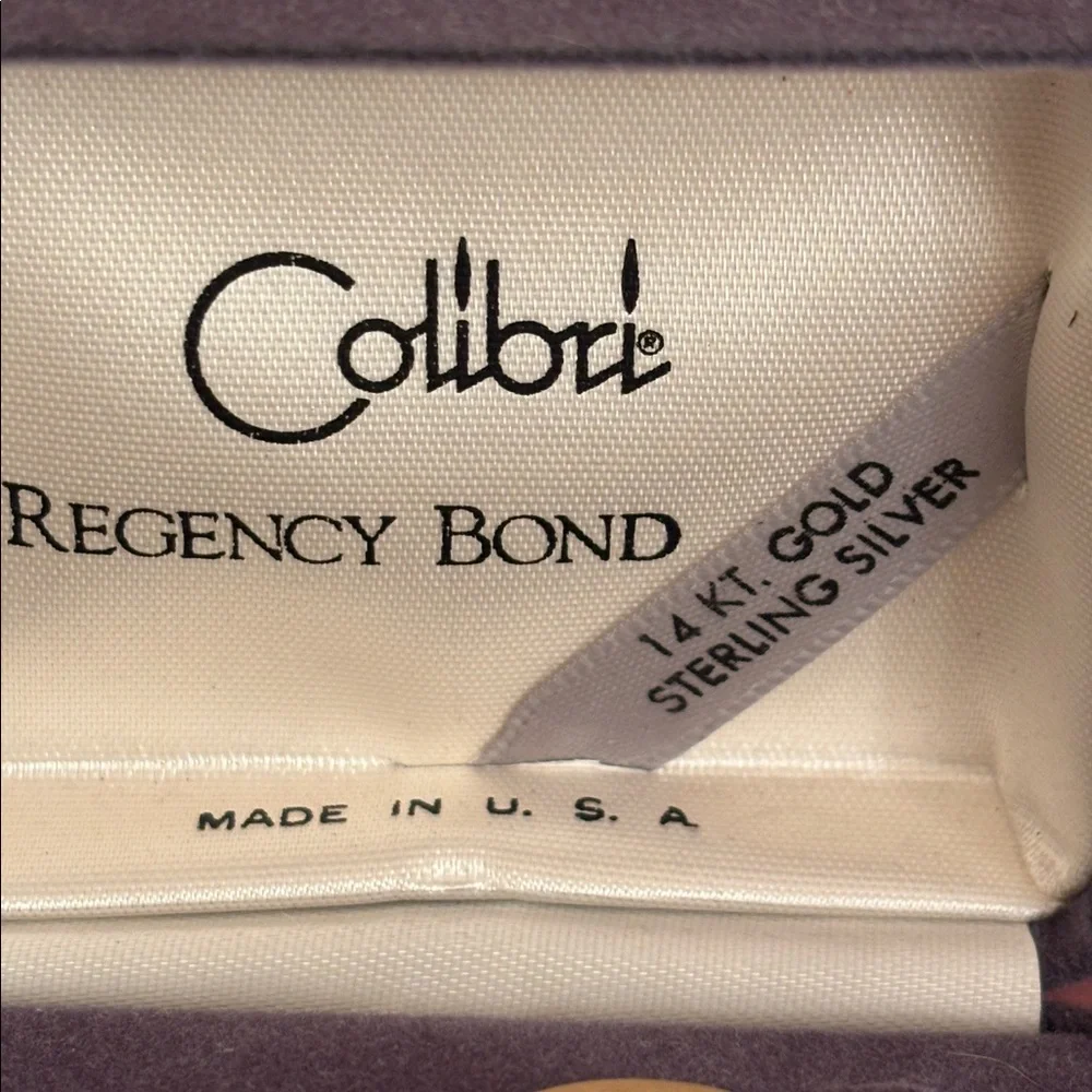 14K Gold over Silver Money Clip